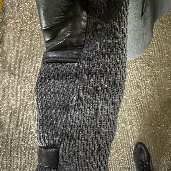 Andrew Marc mixed media, winter jacket - Picture 3 of 7